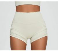Shorts Deportivos de Cintura Alta para Yoga y Estiramiento Secado Rápido, Transpirable, Material de Nylon - details 10