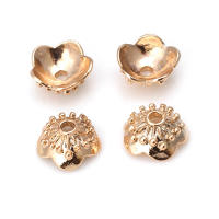 Tapas de Abalorios de Brasso Dorado 18K de Alta Calidad Accesorios de Joyería DIY para Collares y Pendientes - details 22