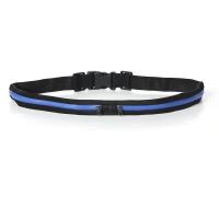 Riñonera con dos bolsillos, cinturón impermeable para teléfono, bolso pequeño informal de nailon para viajar, correr, ciclismo, senderismo, deporte, viajar, compras - details 1