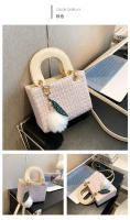 Bolso Cruzado de Moda para Mujer de Alta Gama Primavera-Verano 2025 Bolso de Lana Tendency para Organizadores de Maquillaje y Belleza - details 19