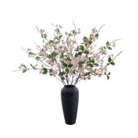 Flor de Lila Artificial de tacto Real, rama de flor de Lila de seda hecha a mano de lujo, flor falsa elegante, decoración de jardín al aire libre - details 3