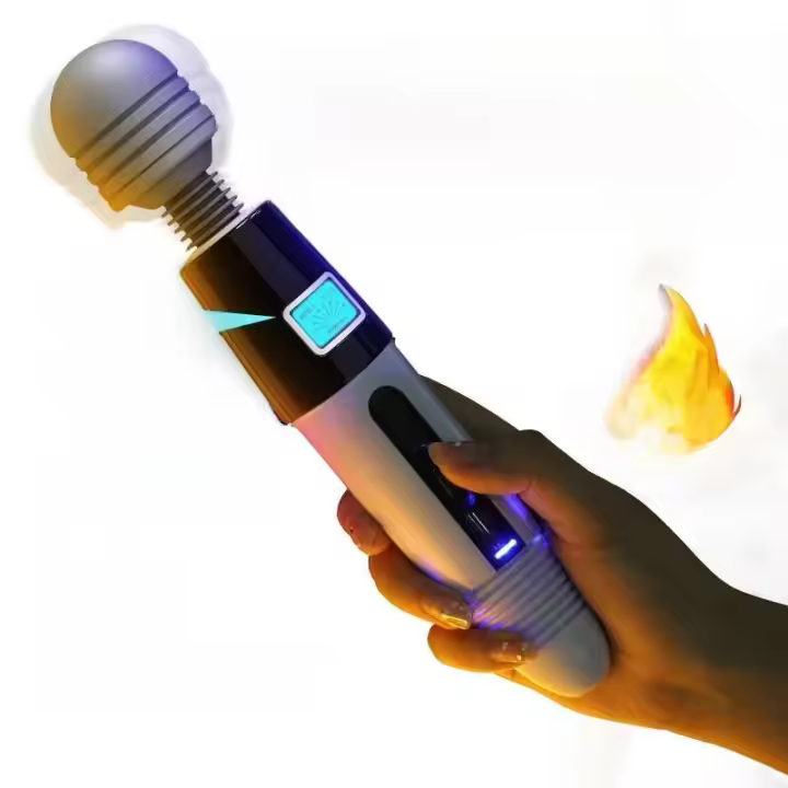 Leten Varilla Mágica de Calor Vibradores Potentes con 8 Velocidades Masajeador de Nipo y Punto G para Mujeres Estimulador Clitorial Juguete Sexual Adulto - 1