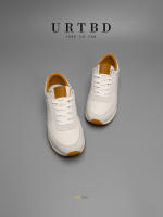 Zapatos blancos casuales de alta gama de cuero ligero de lujo - details 12