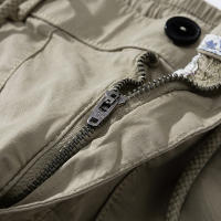 Pantalones de Jogger Sólidos para Exteriores CHAIFENKO Largo Completo, Material de Algodón, Ajuste Regular para Hombres en Otoño/Invierno - details 14