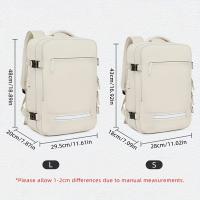 Mochila de Viaje en Cabina de Avión 43x16x28/ 46x17x29 para Ryanair, Maleta de Viaje en Cabina de Avión Bolsa de Cabina para Equipaje de Mano EasyJet Mochila de Viaje en Cabina de Avión - details 6