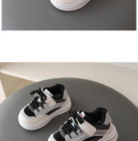 Primavera y otoño nuevos deportes de tabla para niños de 1 a 3 años suela suave bebé zapatos ligeros para niñas tendencia - details 7