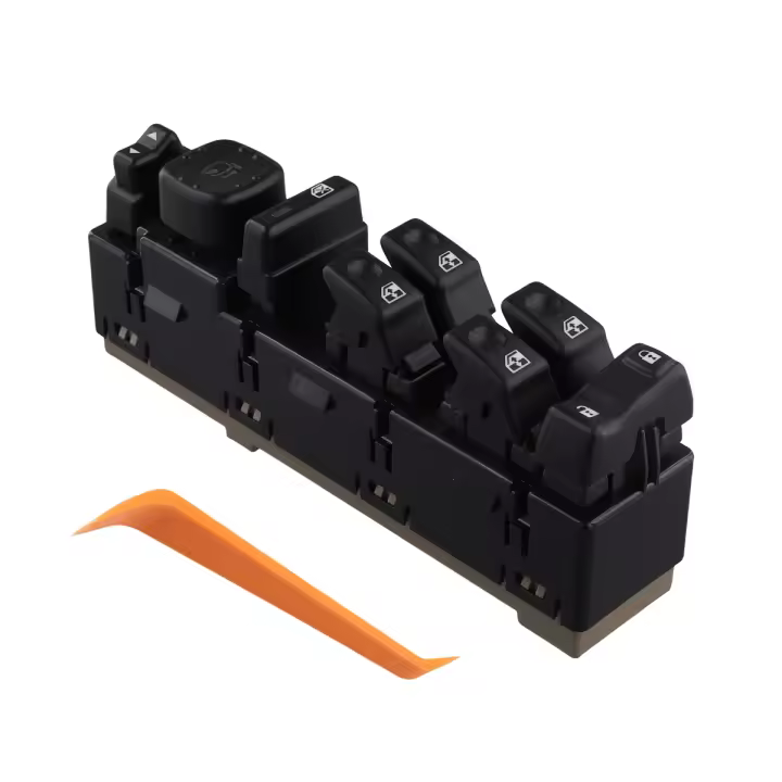 Interruptor de control de elevalunas eléctrico para Chevy Silverado 2003-2006 GMC Sierra 15186208 15883319 - 1