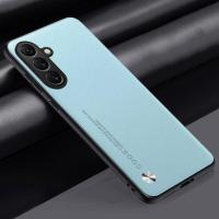 Funda de lujo de cuero PU para Samsung Galaxy M55 S Cubierta trasera de silicona protectora - details 10