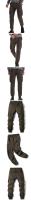 Pantalón cargo en algodón pleine longueur pour hommes, survêfun de travail masculin, jogging décontracté, streetwear d 'outillage, FJJ, automne - details 6