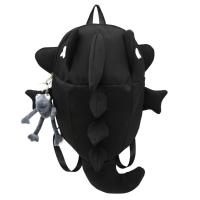 Mochila impermeable de tiburón a la moda, bolso informal de viaje para ordenador portátil con múltiples bolsillos, mochila escolar de nailon de gran capacidad para estudiantes universitarios y adolescentes - details 2