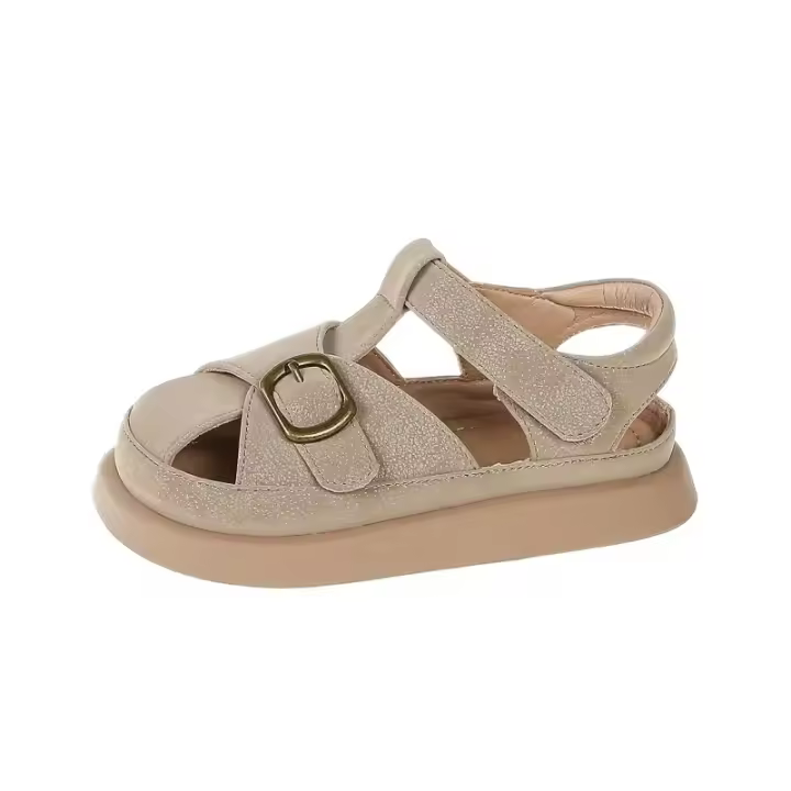 Zapatos de Cuero para Niños Minimalismo Antideslizante Nueva Moda 2021 - 1