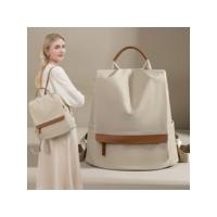Mochila de viaje multiusos de negocios para mujer versión coreana simple 2025 nueva bolsa de computadora de gran capacidad bolsa de escuela de tela Oxford marea - details 8