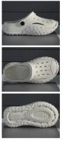 Pisando mierda, zapatos Eva con agujeros de 4,0 cm de suela gruesa, nueva tendencia deportiva casual, dos usan zapatillas geniales para hombres y mujeres. - details 18