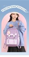 Mochilas escolares de gran capacidad para estudiantes y niñas, morrales de viaje lavables y ligeros, gran oferta, 2024 - details 1