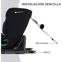 Silla de Coche Isofix para Niños Grupo 1/2/3 9-36 Kg Normativa R129 Protectores Laterales - details 6