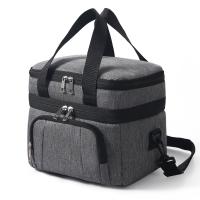 Bolsa de Almuerzo Térmica Portátil con Doble Aislamiento Bolsa Aislante Térmica Impermeable para Picnic con Correa Ajustable - details 1