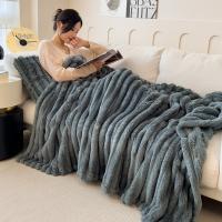 Bonenjoy-Manta de felpa de Color sólido, Sábana, toalla de sofá, manta de siesta, chal de viaje, regalo festivo, mantas de cama esponjosas (sin funda de almohada) - details 6