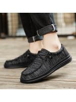 Zapatos casuales de verano para hombre, mocasines ligeros, zapatos planos sin cordones - details 3
