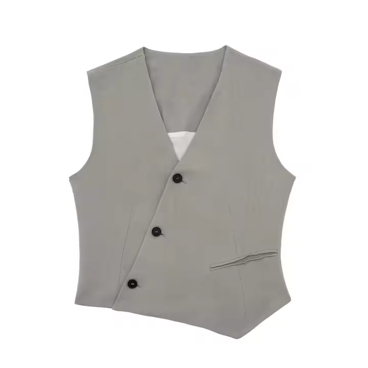 TRAFZA-Conjunto de 2 piezas de moda para mujer, pantalones sueltos informales elegantes Vintage + traje de viaje Sexy con cuello en V para vacaciones, novedad de verano - 1
