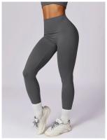 Mallas de Yoga para mujer, pantalones deportivos sin costuras, de cintura alta, con realce de caderas, para entrenamiento y correr - details 14