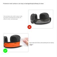 Funda protectora de silicona para Apple AirPods Max, funda protectora a prueba de polvo para auriculares inalámbricos con Bluetooth - details 6