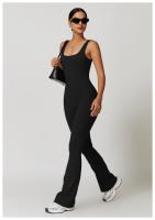 Mono de Yoga ajustado para mujer, Adelgazante y adelgazante, con un traje de Yoga y Fitness integrado ligeramente acampanado - details 22