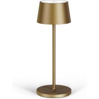 Lámpara LED recargable USB de Mesa Regulable - Larga duración - Luz regulable (Dimmer) con un toque - Casa y restaurante - Protección IP54 - Dorado Oscuro - details 68