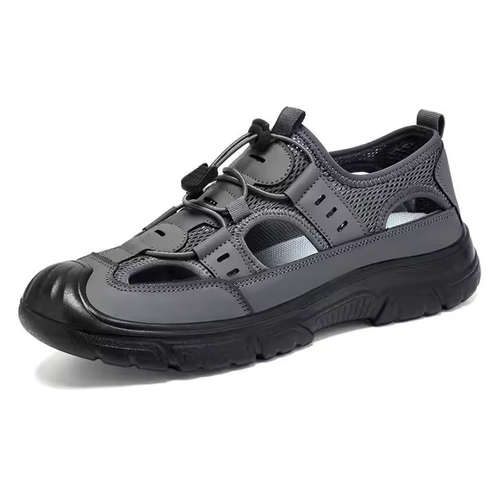 Creek zapatos de verano transpirables, zapatos casuales de malla con agujeros, zapatos para exteriores, senderismo, zapatos de un pedal, zapatos para vadear, sandalias para hombres - 1