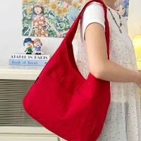 Bolso de hombro de nailon de Color caramelo, bolso de mano deportivo de secado rápido de gran capacidad, paquete de teléfono móvil de estilo coreano de Color sólido, Unisex - details 13