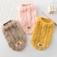 Jersey de lana de invierno para mascotas, ropa ondulada de doble cara para cachorros y gatitos, abrigos cálidos, suéter para perros pequeños y medianos, atuendo para gatos - details 2