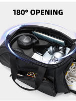 Bolsa de lona deportiva para tenis de mesa con paquete de zapatos, bolsas para gimnasio, Fitness, Yoga, natación al aire libre, Camping, senderismo, equipaje, bolso de mano - details 5