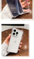 Para Apple funda suave transparente a prueba de golpes para iPhone 15 14 13 12 11 Pro Max Mini funda X XR XS 8 7 6 14 15 Plus SE fundas Accesorios - details 4