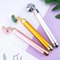 Barra de Masaje con vibración de Jade, Instrumento de belleza eléctrico, 24K, Disco en polvo - details 6