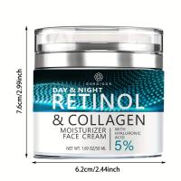 Crema hidratante facial con retinol - Crema hidratante antienvejecimiento de día y noche - details 2