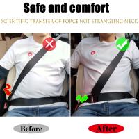 Clips de Metal para cinturón de seguridad de piezas para adultos, ajustador de cinturón de seguridad Universal para todos los modelos de automóviles, adecuado para niños, hombre gordo, adultos, negro, 2 uds. - details 0