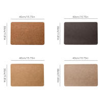 Manta de Mesa de Cuero Sólido de Lujo Ligero Impermeable, Resistente al Aceite, Aislante de Calor - details 5