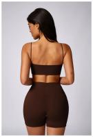 Shorts de Yoga de Cintura Alta para Mujer en Verano Leggings Deportivos Elásticos - details 7
