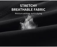 WOSAWE Pantalones de Ciclismo para Mujeres Almohadilla 3D con Bolsillo Secado Rápido - details 3