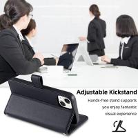 Funda magnética de cuero PU, funda con tapa, Reno 5 Pro 5G, cuerda colgante multifuncional - details 5