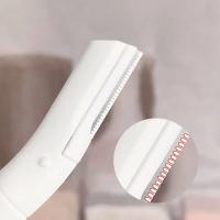 Karsyngirl-recortador de cejas para mujer, depiladora Facial, removedor de vello de cejas, afeitadora de acero inoxidable - details 3