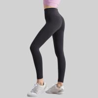 Leggings de cintura alta para mujer, Control del vientre, levantamiento de cadera, pantalones anti-yoga, gimnasio, entrenamiento para correr - details 3