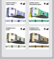 Kapvoe-Gafas de esquí fotocromáticas para hombre y mujer, máscara antiniebla para Snowboard, Kit de gafas de protección UV400, gafas de nieve, moto de nieve, Invierno - details 17