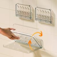 Estante de pared plegable, placa plegable, soporte para teléfono, soporte para papel de cocina, estante montado en la pared para ahorrar espacio, dormitorio - details 9