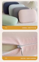 Almohada pequeña de seda para estudiantes, cojín de espuma viscoelástica para siesta y oficina, novedad de 2024 - details 14