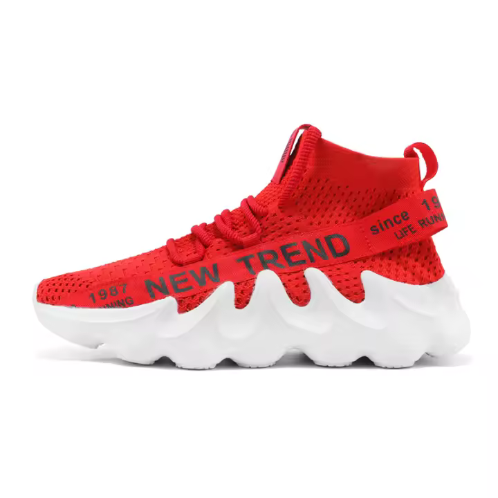 Zapatillas deportivas de moda para hombre, calcetín ligero y transpirable de malla para correr y caminar - 1