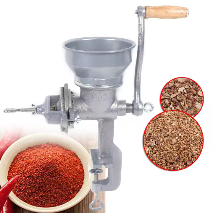 Molinillo de Café Manual, máquina para moler granos de especias, granos, café, nueces, granos, trigo, maíz y otros alimentos - 1