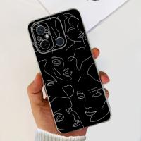 Fundas de silicona transparente para Xiaomi Redmi 12c, patrón de moda, pintura al óleo, funda de teléfono, Redmi 12c, 12 c, redmi12c - details 30