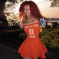 Vestido corto deportivo de playa para vacaciones de verano, sin tirantes, con estampado de letras de viento WQ057 - details 1