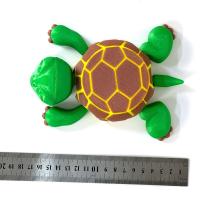 Tapete para taza con forma de tortuga con apertura automática de ojos, posavasos creativos y divertidos para tazas de té, mantel individual antideslizante con aislamiento para bebidas de animales - details 7