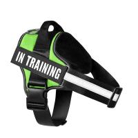 Arnés reflectante perro, chaleco ustable transpirable con parche de identificación, suministros para caminar al aire libre - details 19